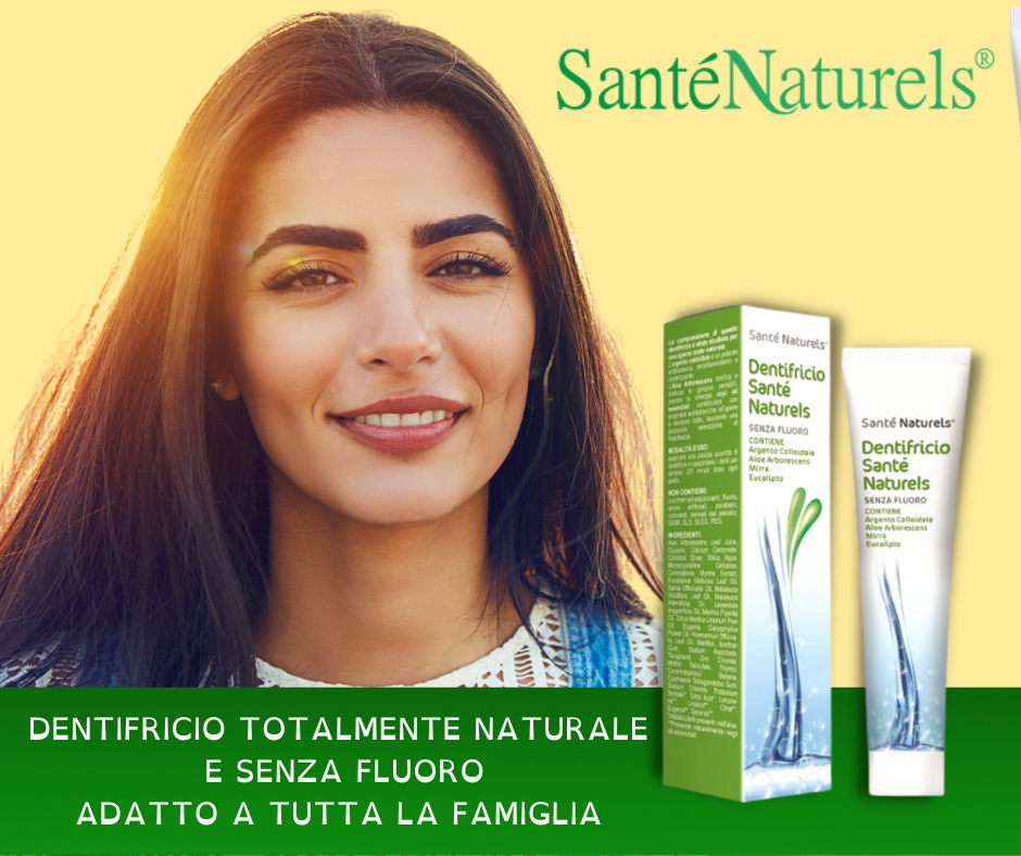 Pasta de dientes de Plata Coloidal, Aloe Arborescens, Mirra, Eucalipto, Sin Flúor.