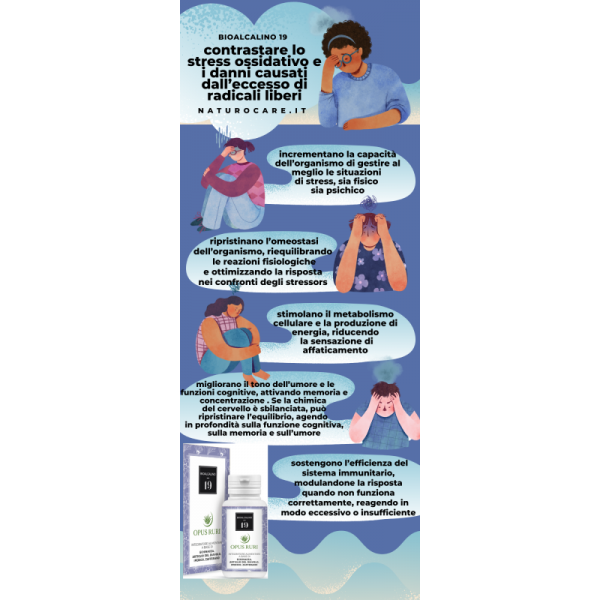 Bioalkaline 19 Bienestar Mental, Serenidad, Fuerza, Equilibrio Emocional