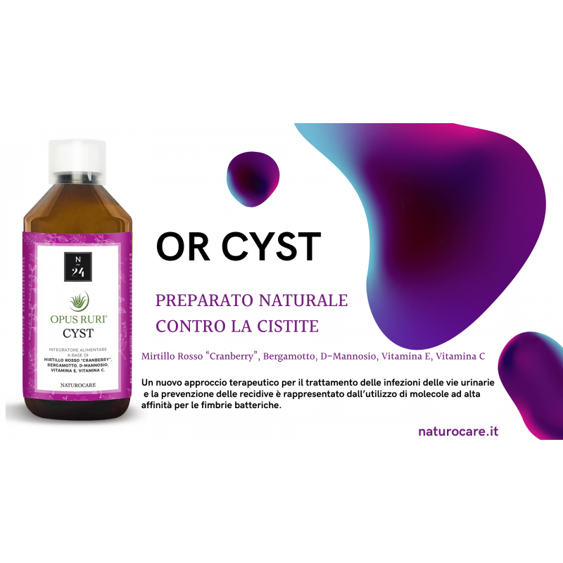 Cyst Jarabe Contra Cistitis e inflamación de las vías urinarias 500 ml