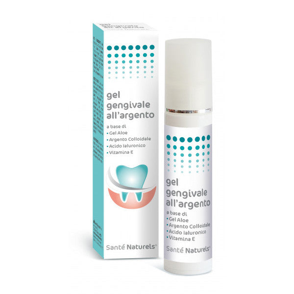 Gel gingival de plata coloidal verdadera, ácido hialurónico, aloe, vitamina E