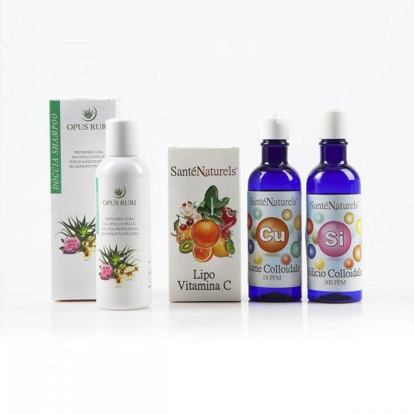 Kit Protezione Rinforza Capelli e Unghie Santé Naturels® - Santé Naturels® SRL