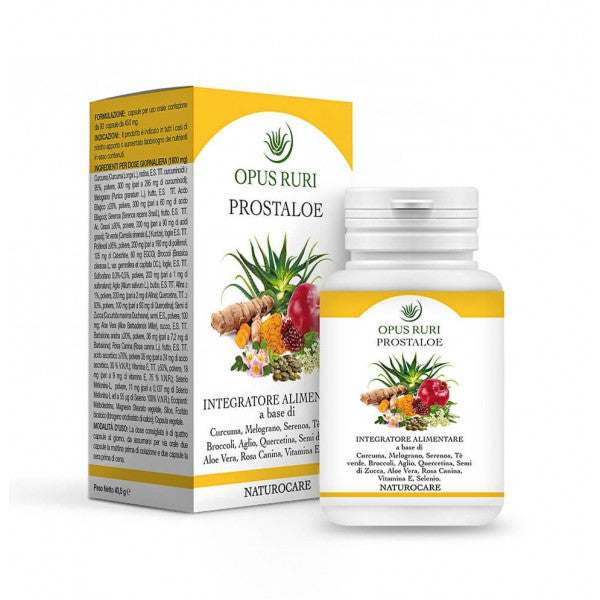 Prostaloe Cápsulas Prevención y tratamiento de la prostatitis y la hipertrofia prostática