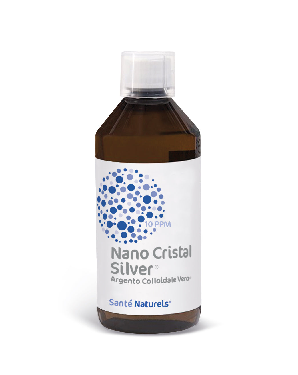 Plata Coloidal Verdadera Nano Cristal Silver® 20 ppm 500 ml LA ELECCIÓN MÁS ECONÓMICA