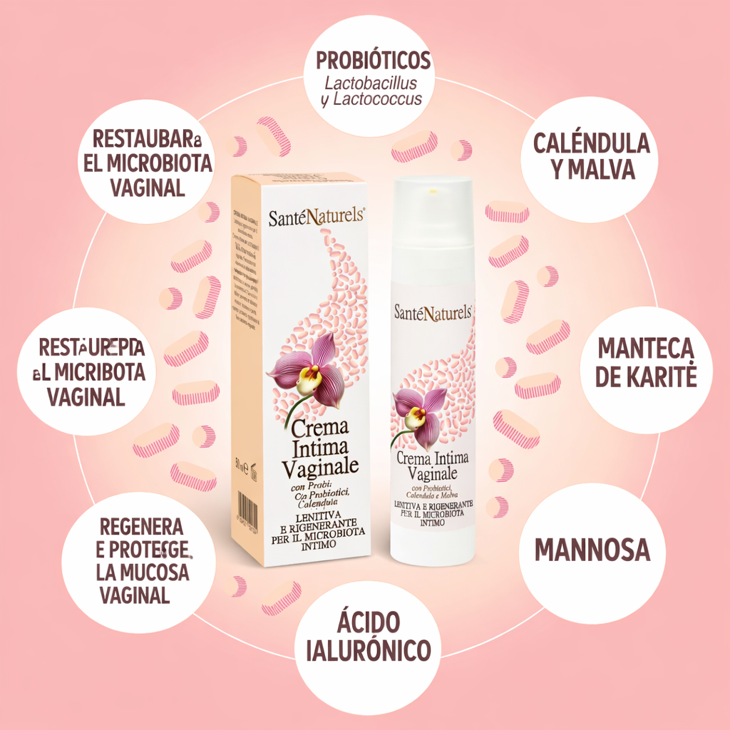 Crema Íntima Vaginal con Probióticos